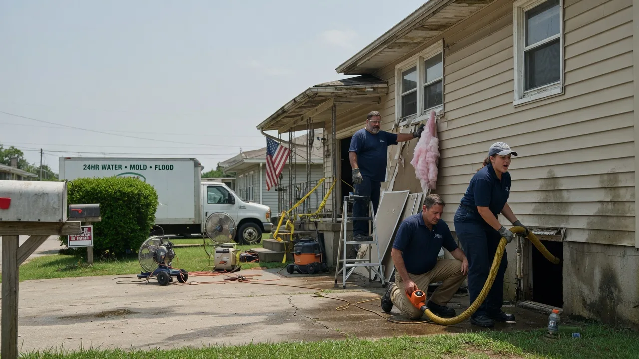 Water Damage Repair in North Richland Hills, TX near me